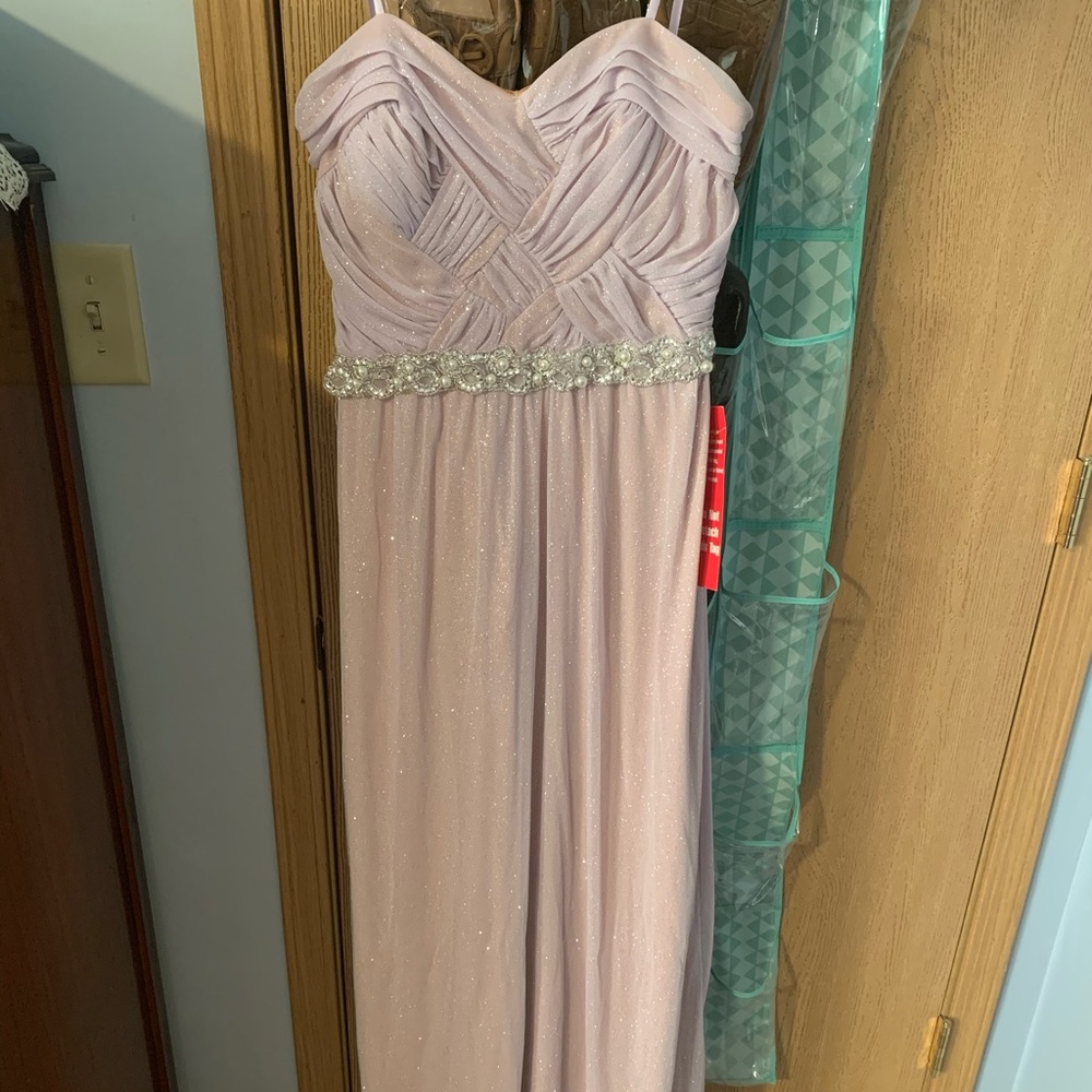 Shimmery Lavender dress